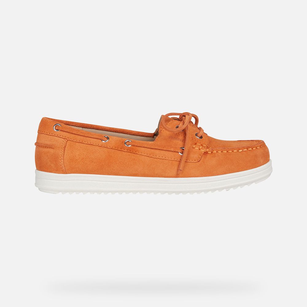 Mocassins Geox Senhora Laranja - Genova - KUQDM2513